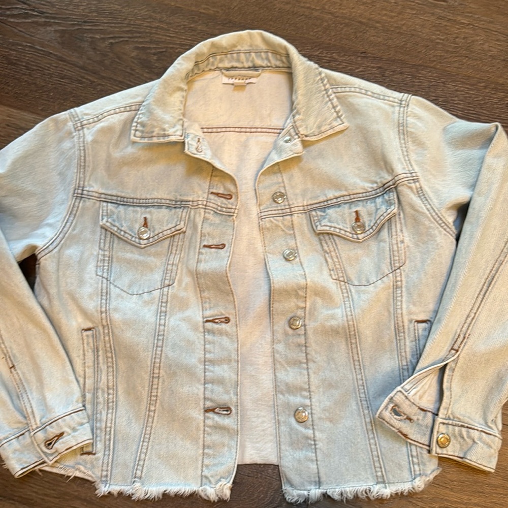 Topshop Jean jacket size 4